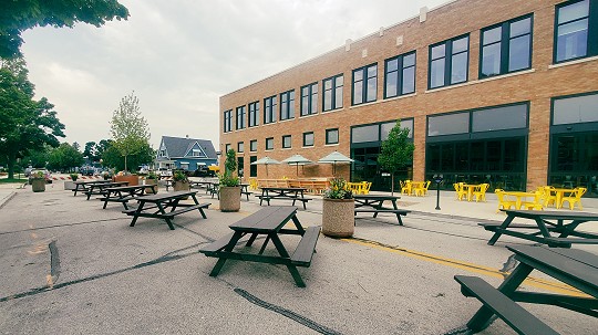 Uptown Parklet sheboygan