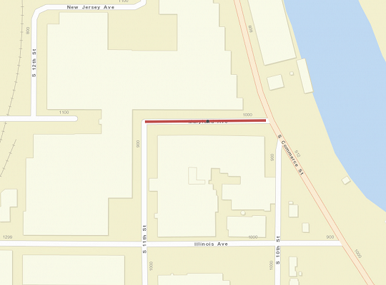 maryland avenue, road closure