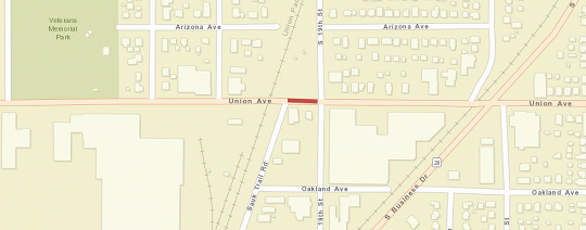 Union Avenue Map